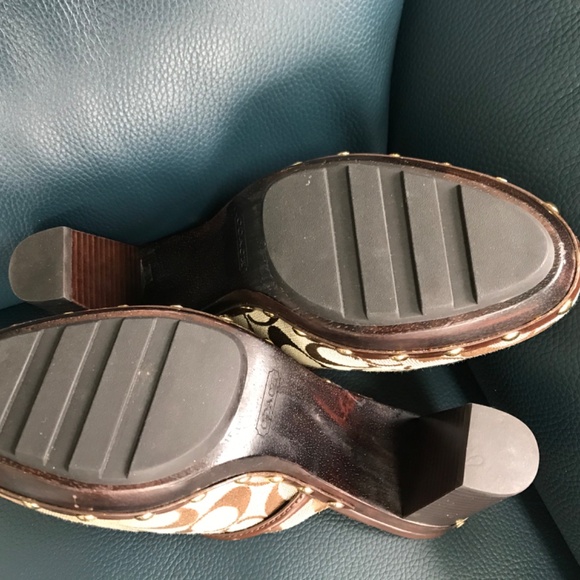 Coach Brown studded clog - Picture 5 of 5